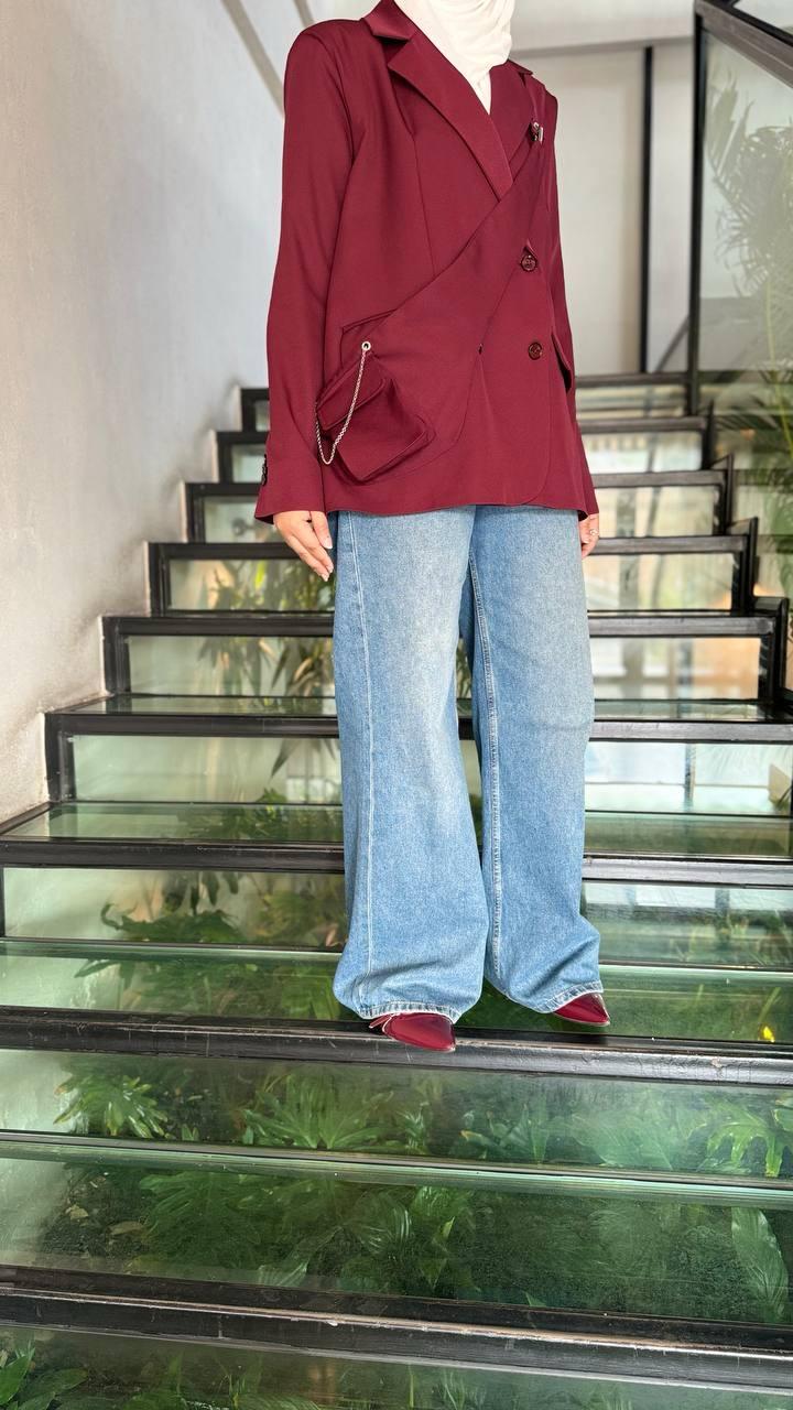 Pucket blazer