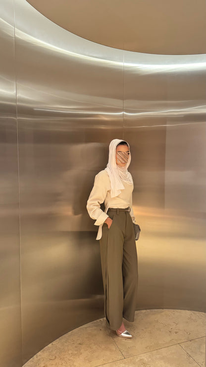 Folded pants