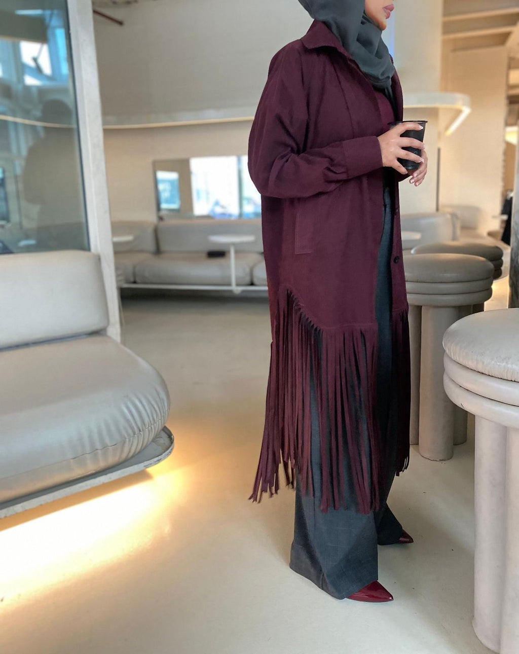 Fringed shirt