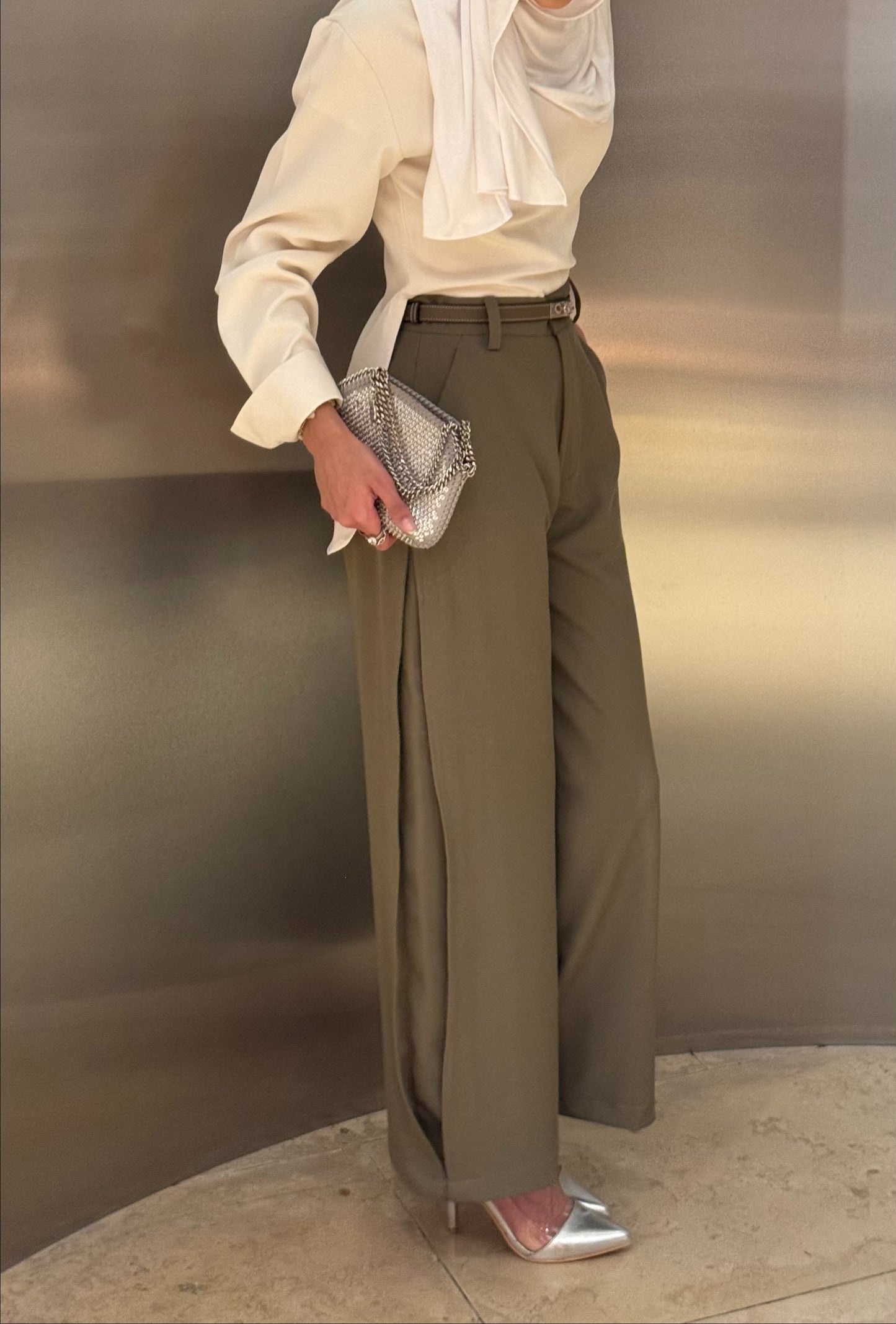 Folded pants