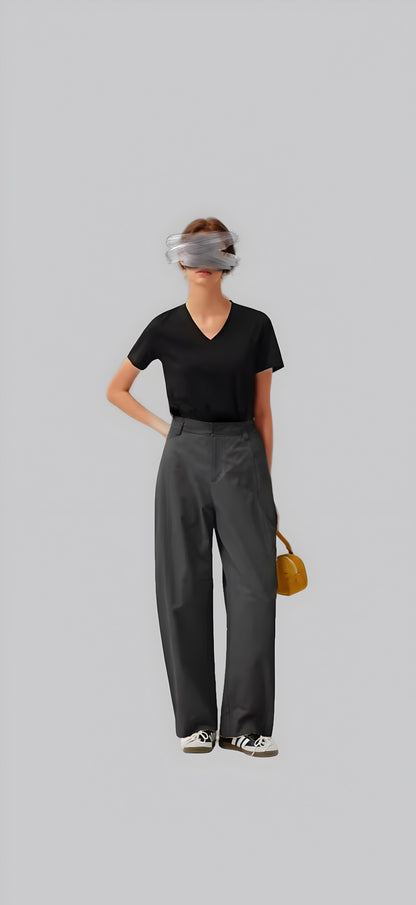 Relaxed Wide-Leg Pants
