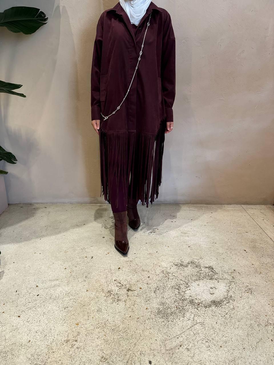 Fringed shirt