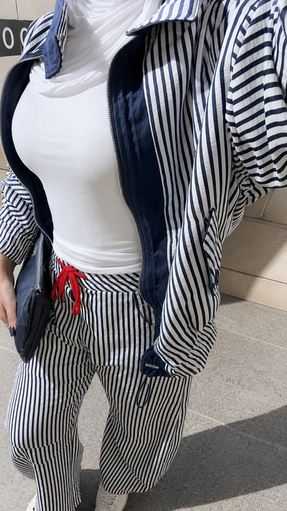 Striped summer set
