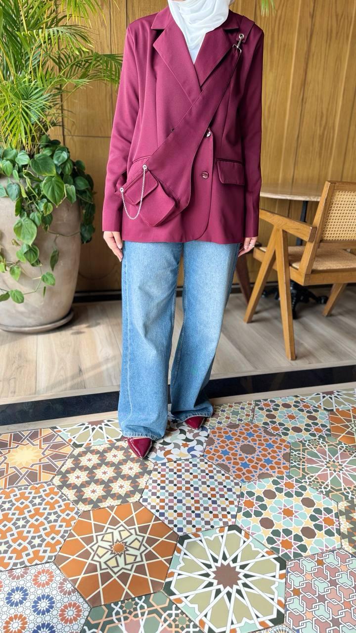 Pucket blazer