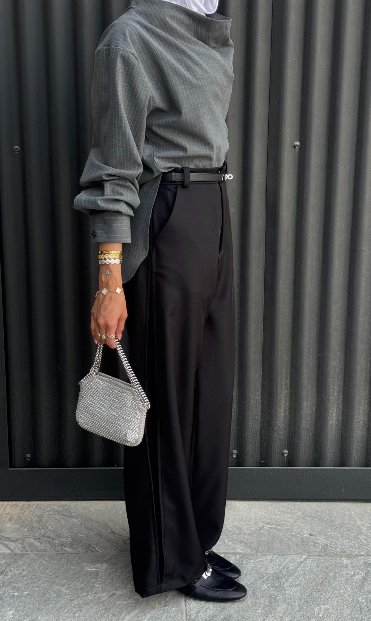 Folded pants