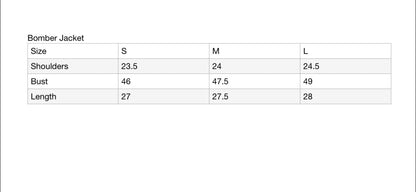 Bomber Jacket with Leather Collar