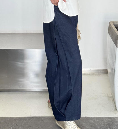 Folded jeans