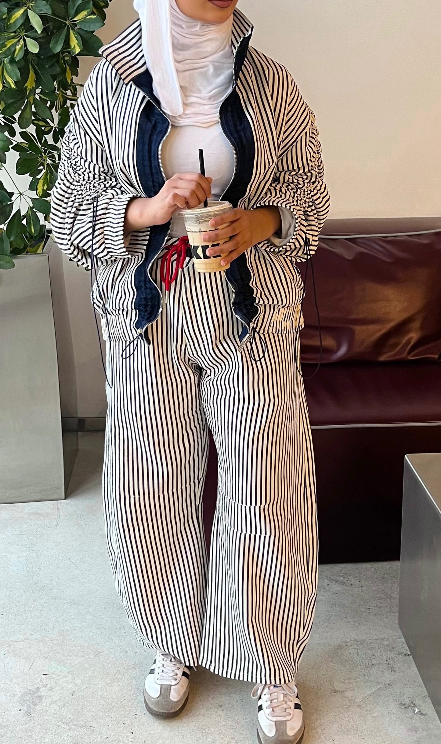 Striped summer set