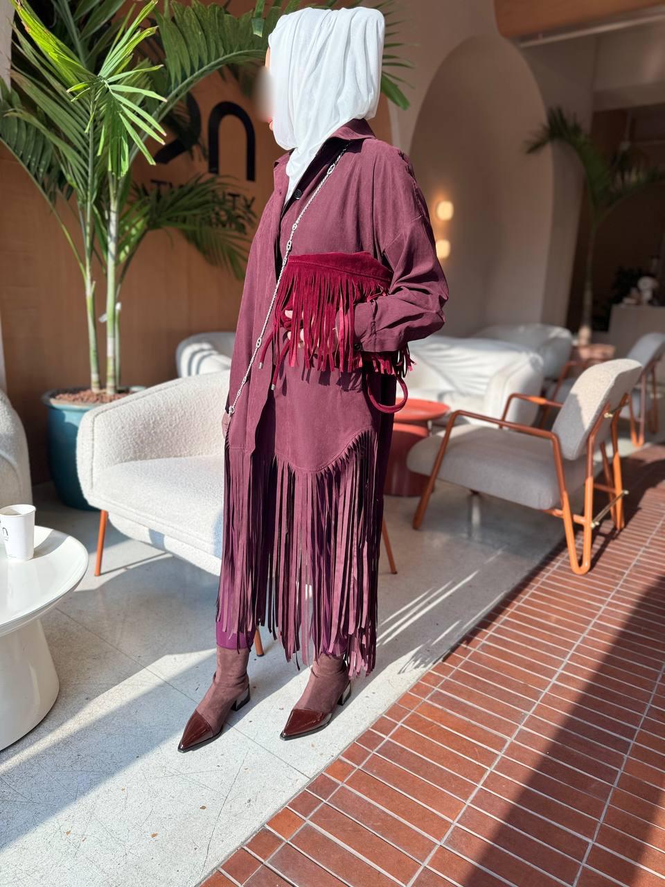 Fringed shirt