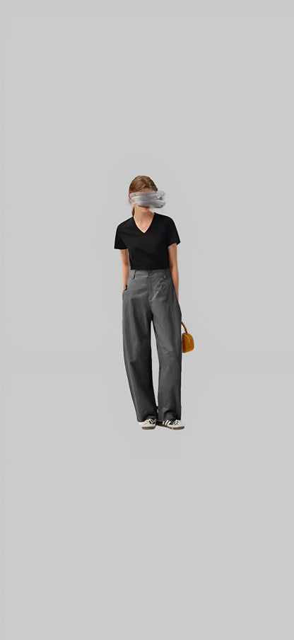 Relaxed Wide-Leg Pants