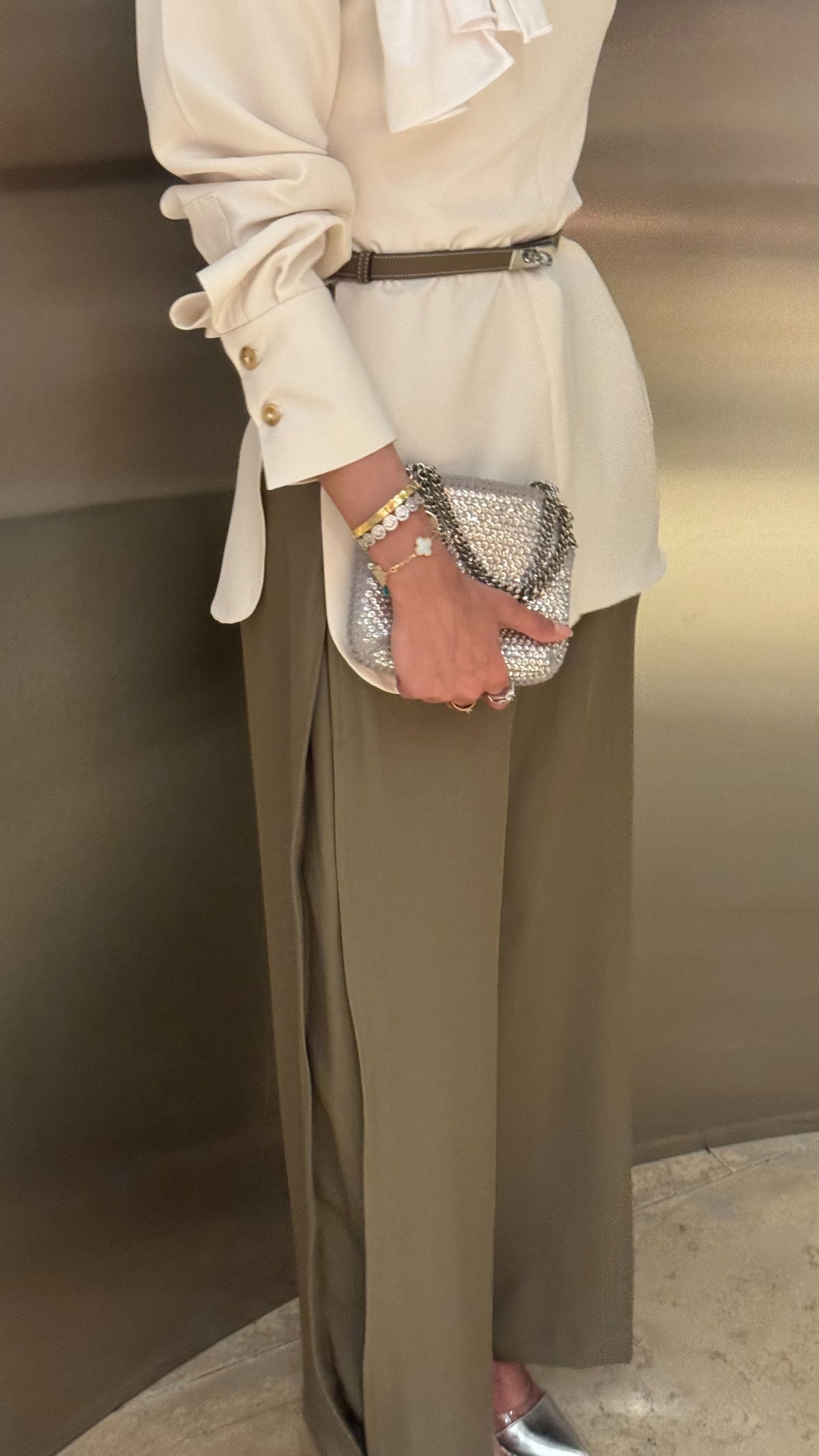Folded pants