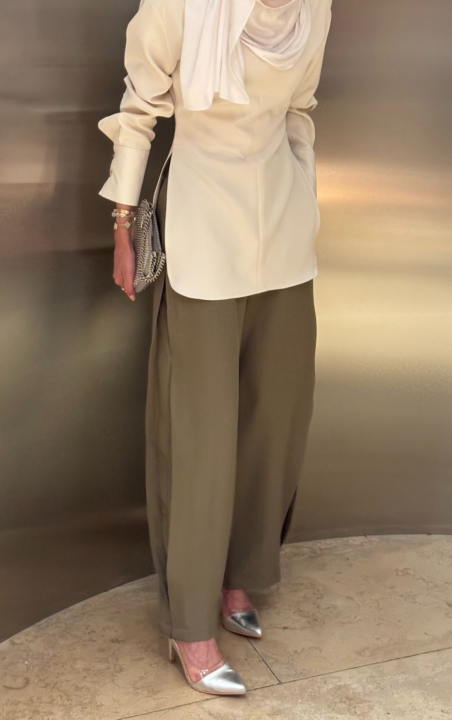 Folded pants
