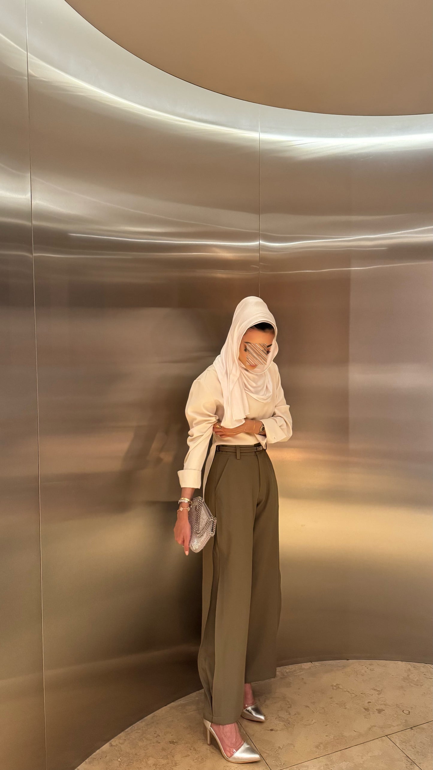 Folded pants