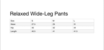 Relaxed Wide-Leg Pants